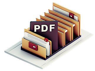 PDF documents stack